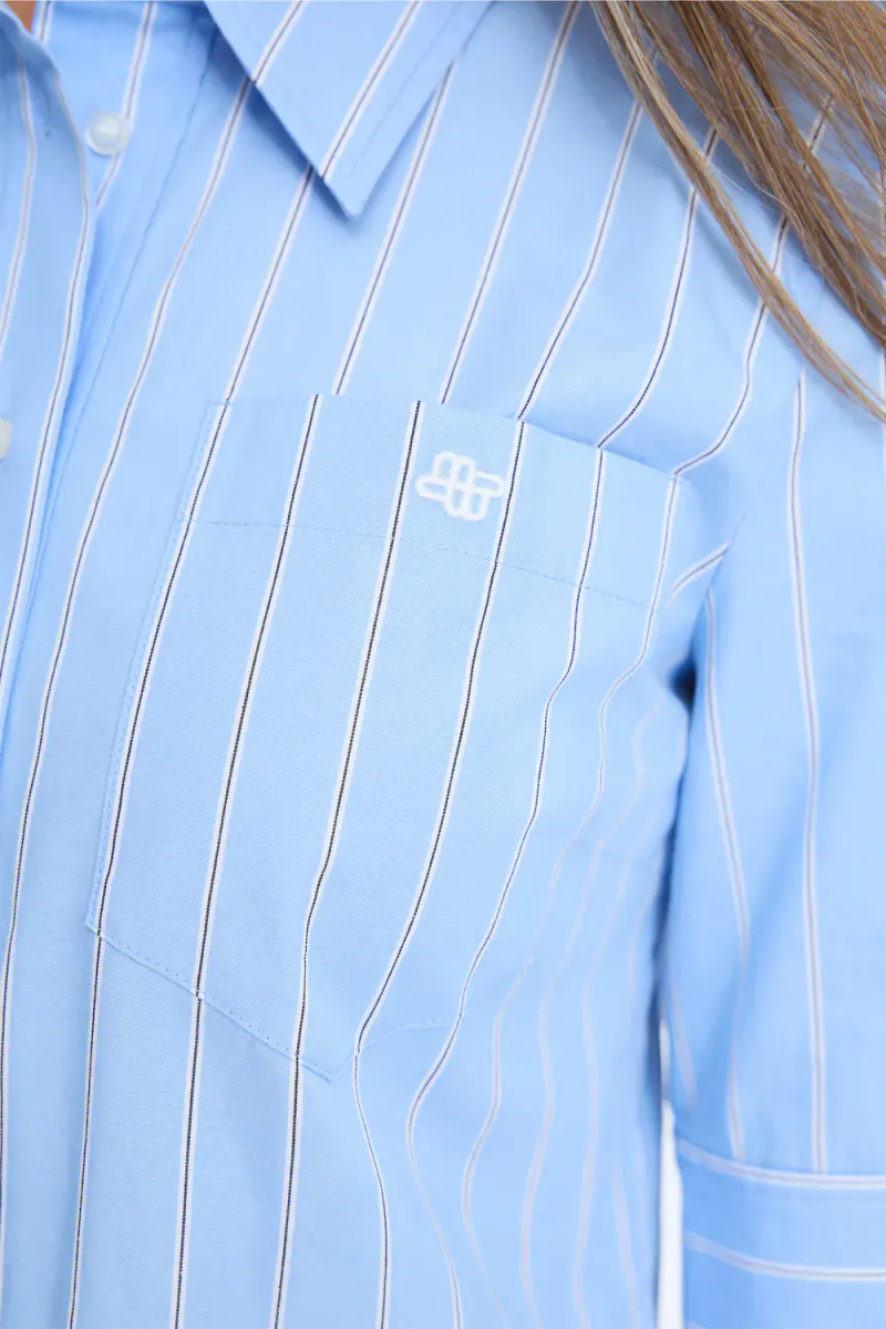 Nuria, Stripe Blue