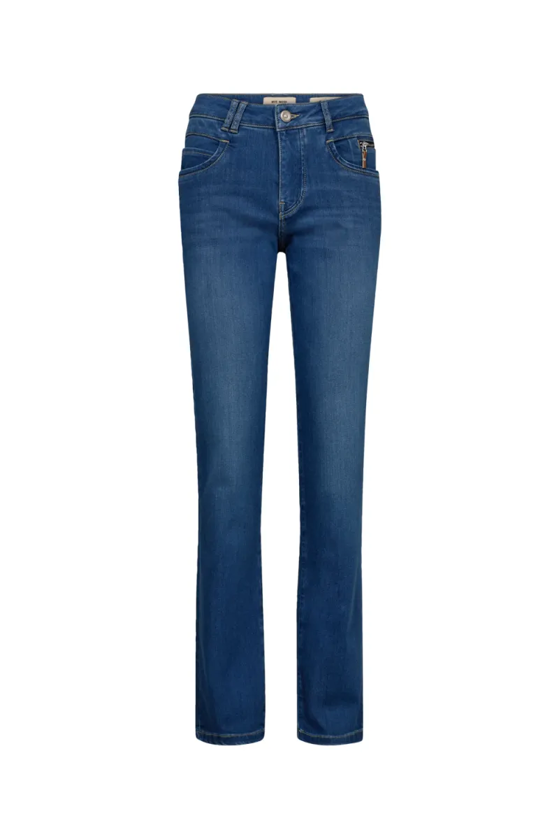 Carla Naomi Deluxe Jeans, Mid Blue