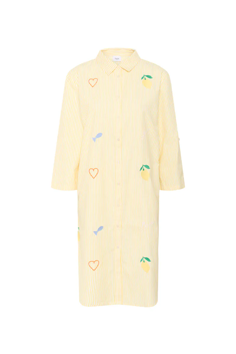 Zytta Dress, Lemon Ice Stripe